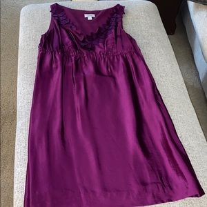 Purple metallic loft dress